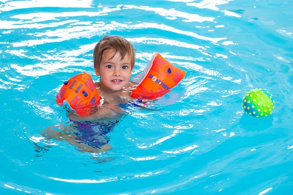 Poolbereich im Adler Serfaus